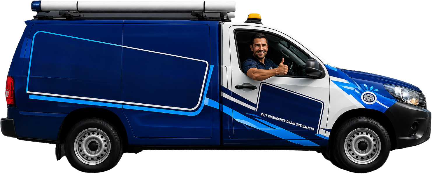 Arncliffe Blocked Drains service van